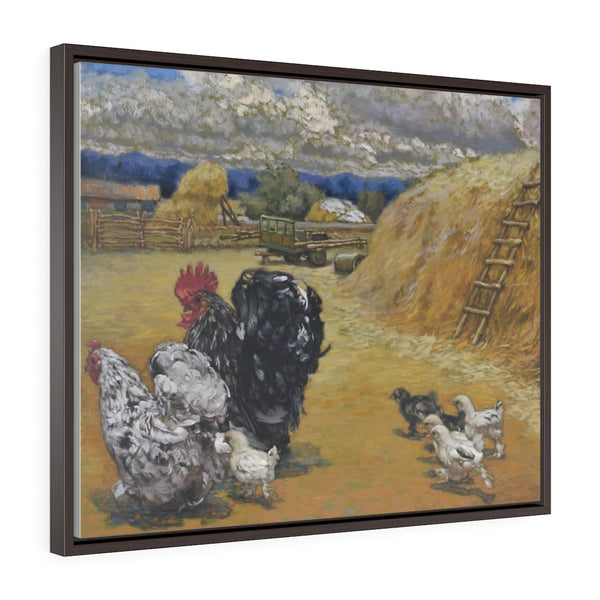 Horizontal Framed Premium Gallery Wrap Canvas - Home, Sweet Home