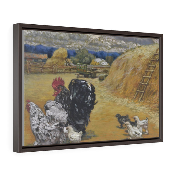 Horizontal Framed Premium Gallery Wrap Canvas - Home, Sweet Home