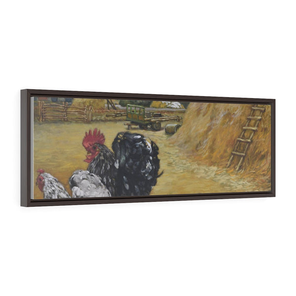 Horizontal Framed Premium Gallery Wrap Canvas - Home, Sweet Home