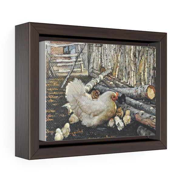Horizontal Framed Premium Gallery Wrap Canvas - Family