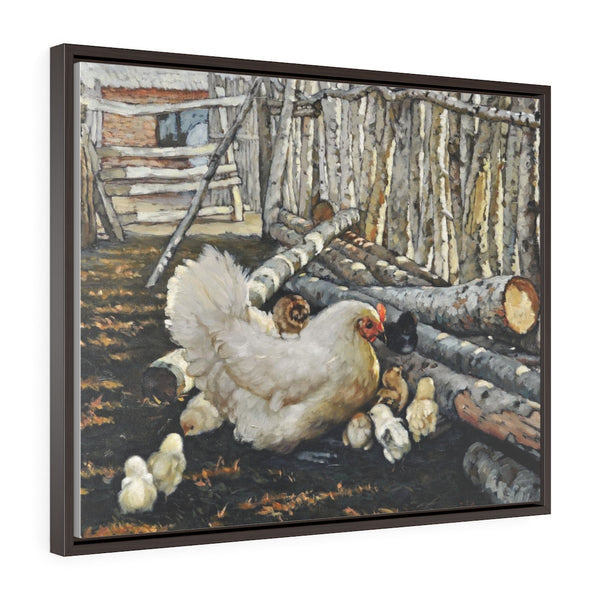 Horizontal Framed Premium Gallery Wrap Canvas - Family