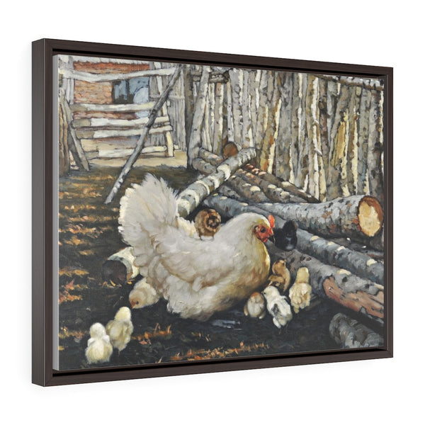 Horizontal Framed Premium Gallery Wrap Canvas - Family