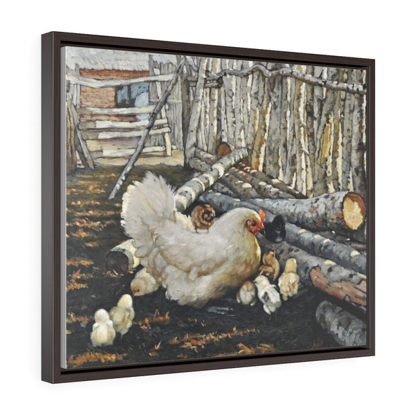 Horizontal Framed Premium Gallery Wrap Canvas - Family