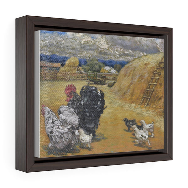 Horizontal Framed Premium Gallery Wrap Canvas - Home, Sweet Home