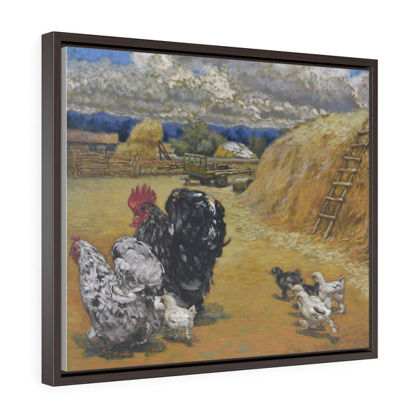 Horizontal Framed Premium Gallery Wrap Canvas - Home, Sweet Home