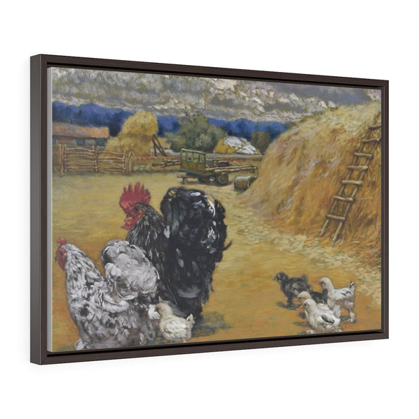 Horizontal Framed Premium Gallery Wrap Canvas - Home, Sweet Home