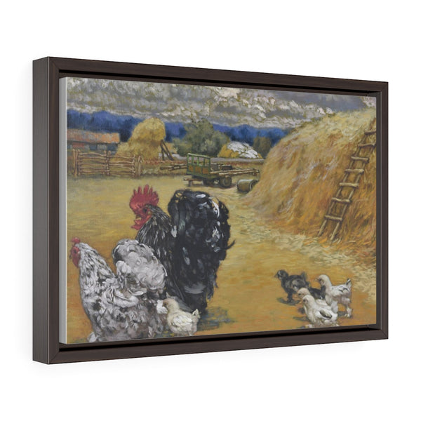 Horizontal Framed Premium Gallery Wrap Canvas - Home, Sweet Home