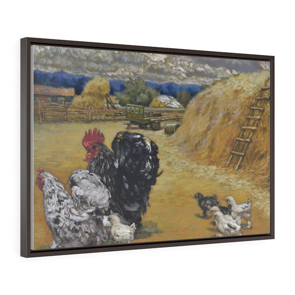 Horizontal Framed Premium Gallery Wrap Canvas - Home, Sweet Home