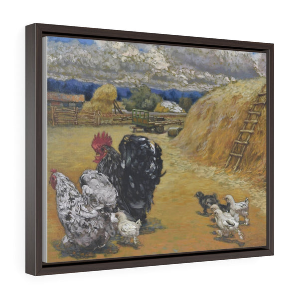 Horizontal Framed Premium Gallery Wrap Canvas - Home, Sweet Home