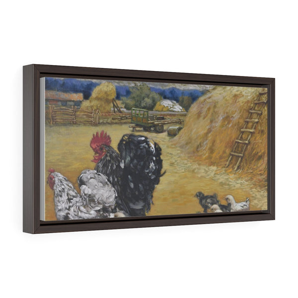 Horizontal Framed Premium Gallery Wrap Canvas - Home, Sweet Home