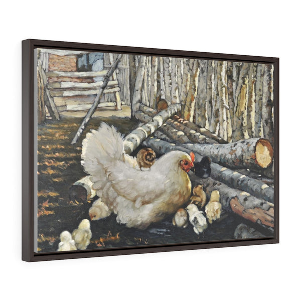 Horizontal Framed Premium Gallery Wrap Canvas - Family