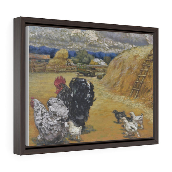 Horizontal Framed Premium Gallery Wrap Canvas - Home, Sweet Home