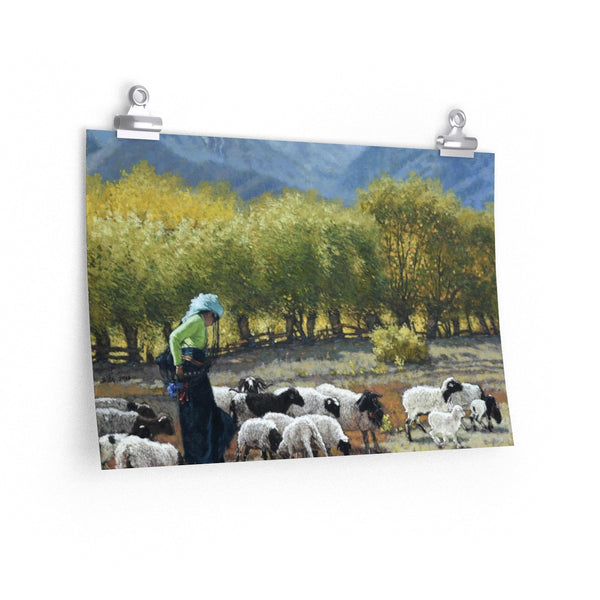 Posters - Spring Comes To the QiLian Maintain