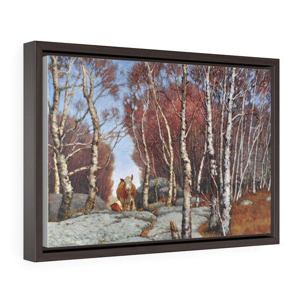 Horizontal Framed Premium Gallery Wrap Canvas - Going Home