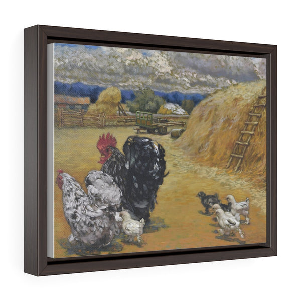 Horizontal Framed Premium Gallery Wrap Canvas - Home, Sweet Home