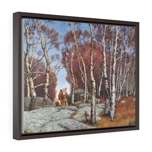 Horizontal Framed Premium Gallery Wrap Canvas - Going Home
